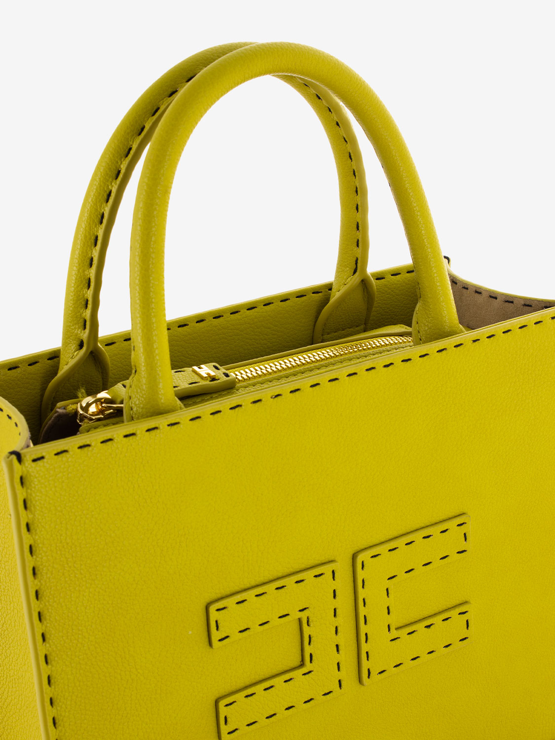 Borsa Tote piccola curry