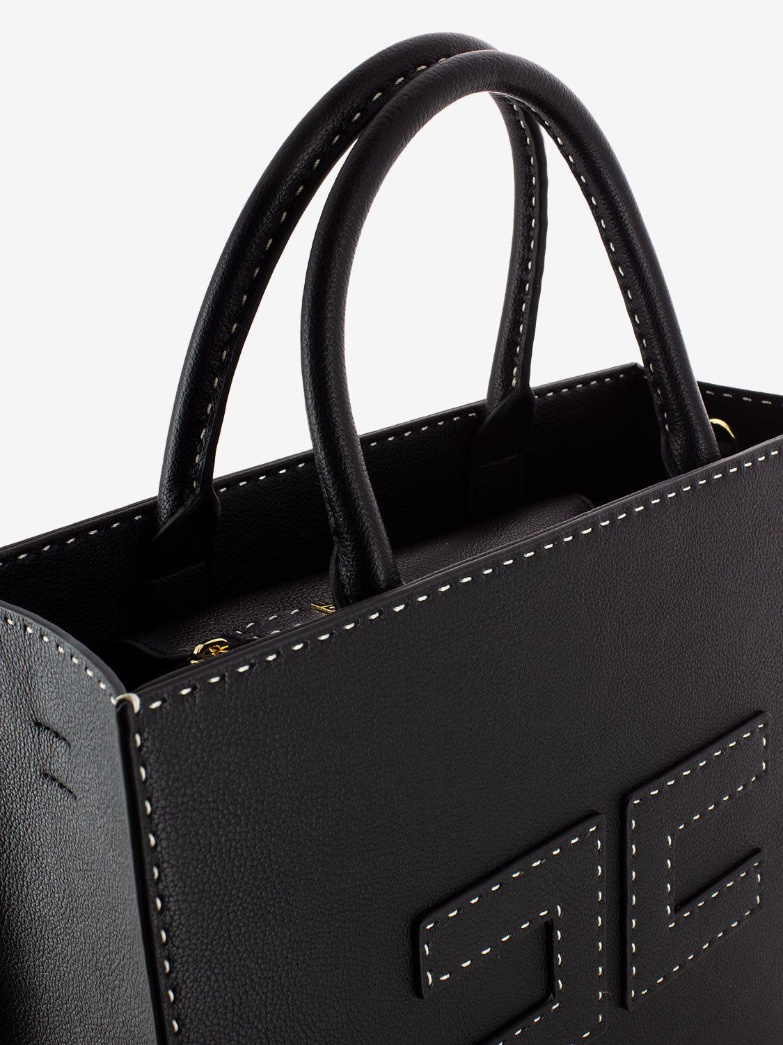 Black Medium Tote Bag