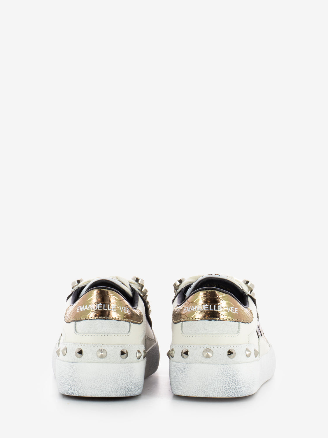 Sneakers Soledad white / gold