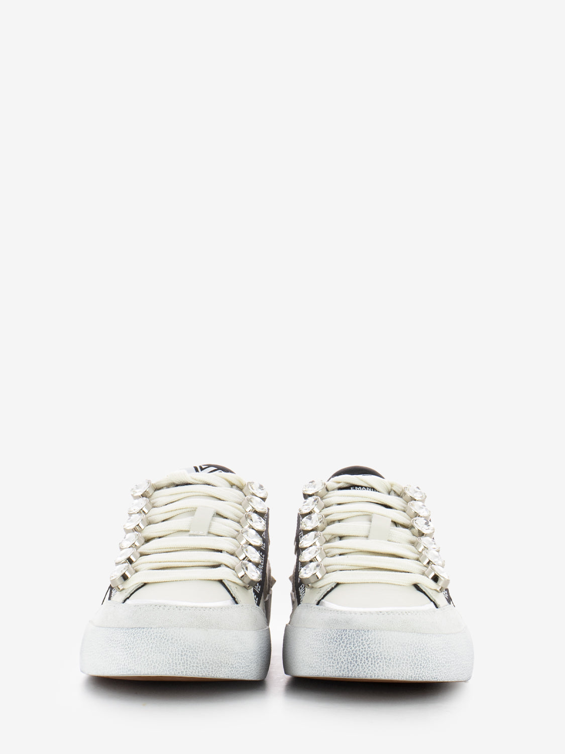 Sneakers Soledad white / gold