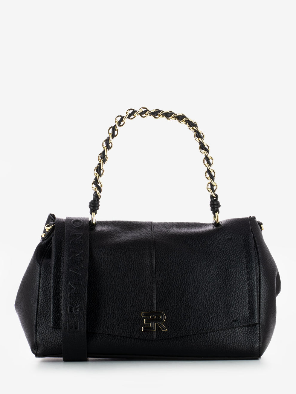 Borsa in pelle Flap Eba black