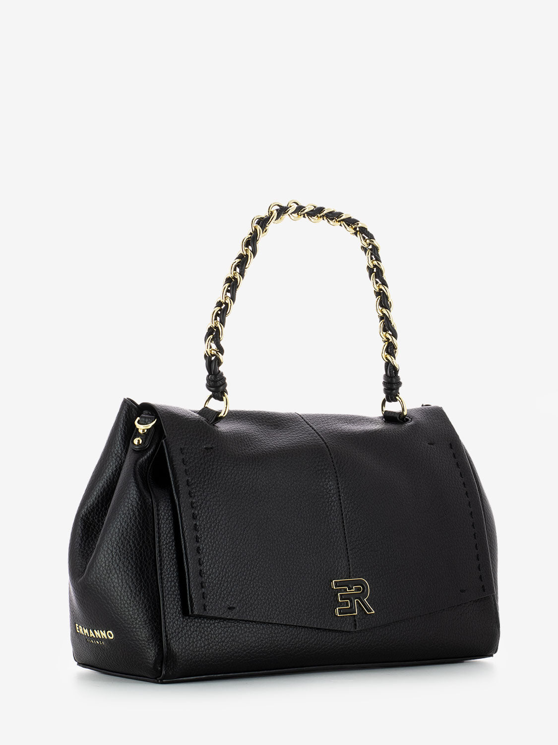 Borsa in pelle Flap Eba black