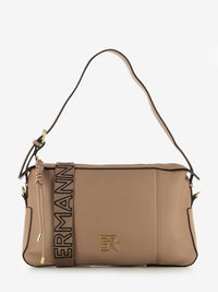 Violeta nude hobo bag