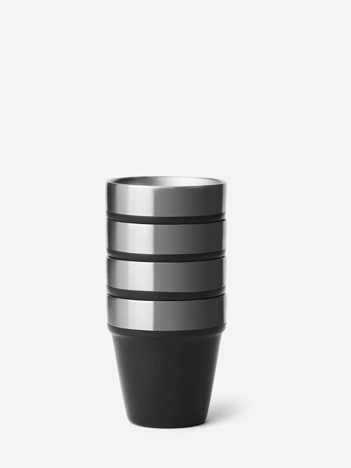 Black carrying case shot glasses