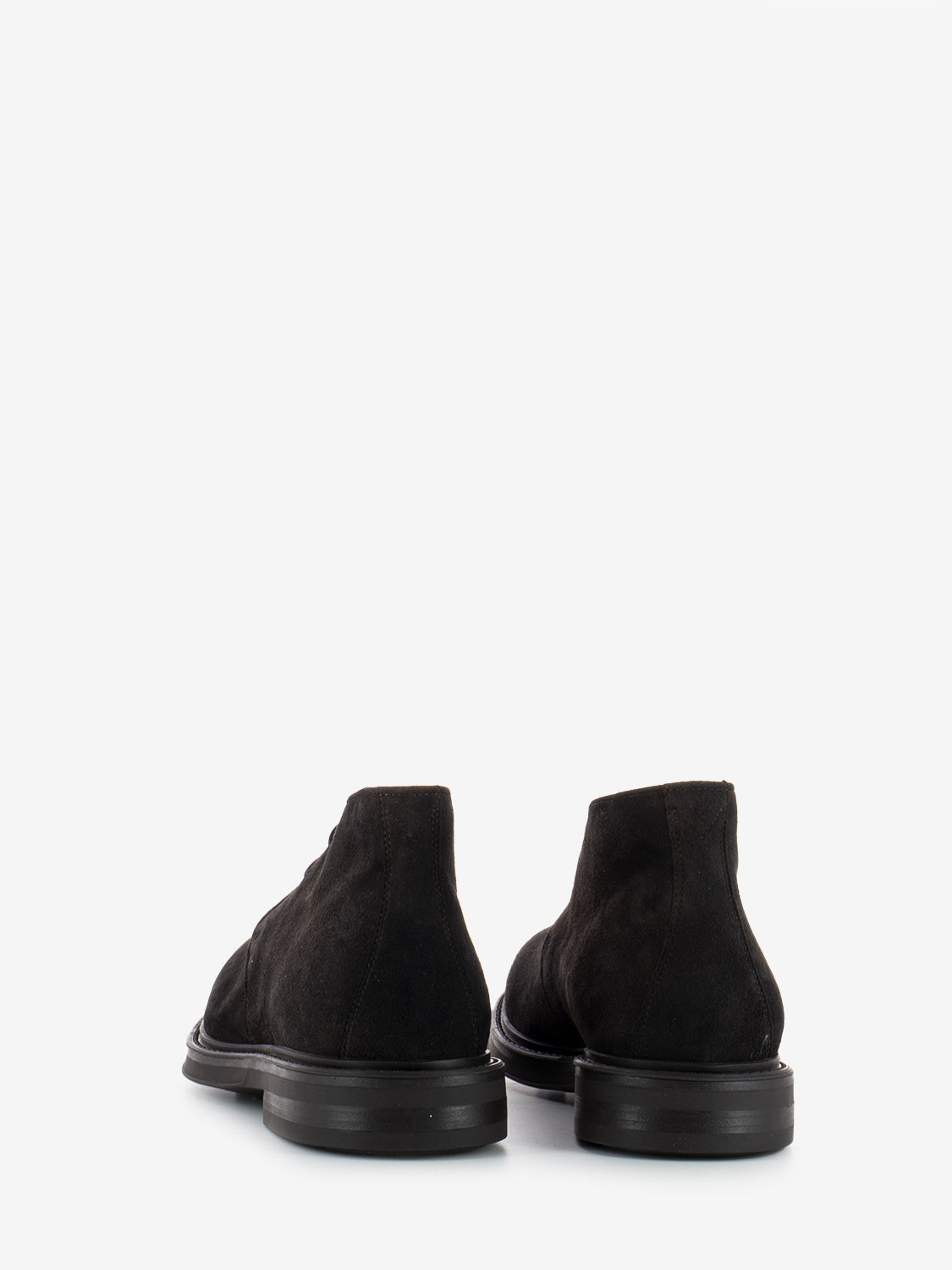 Polish suede dark brown