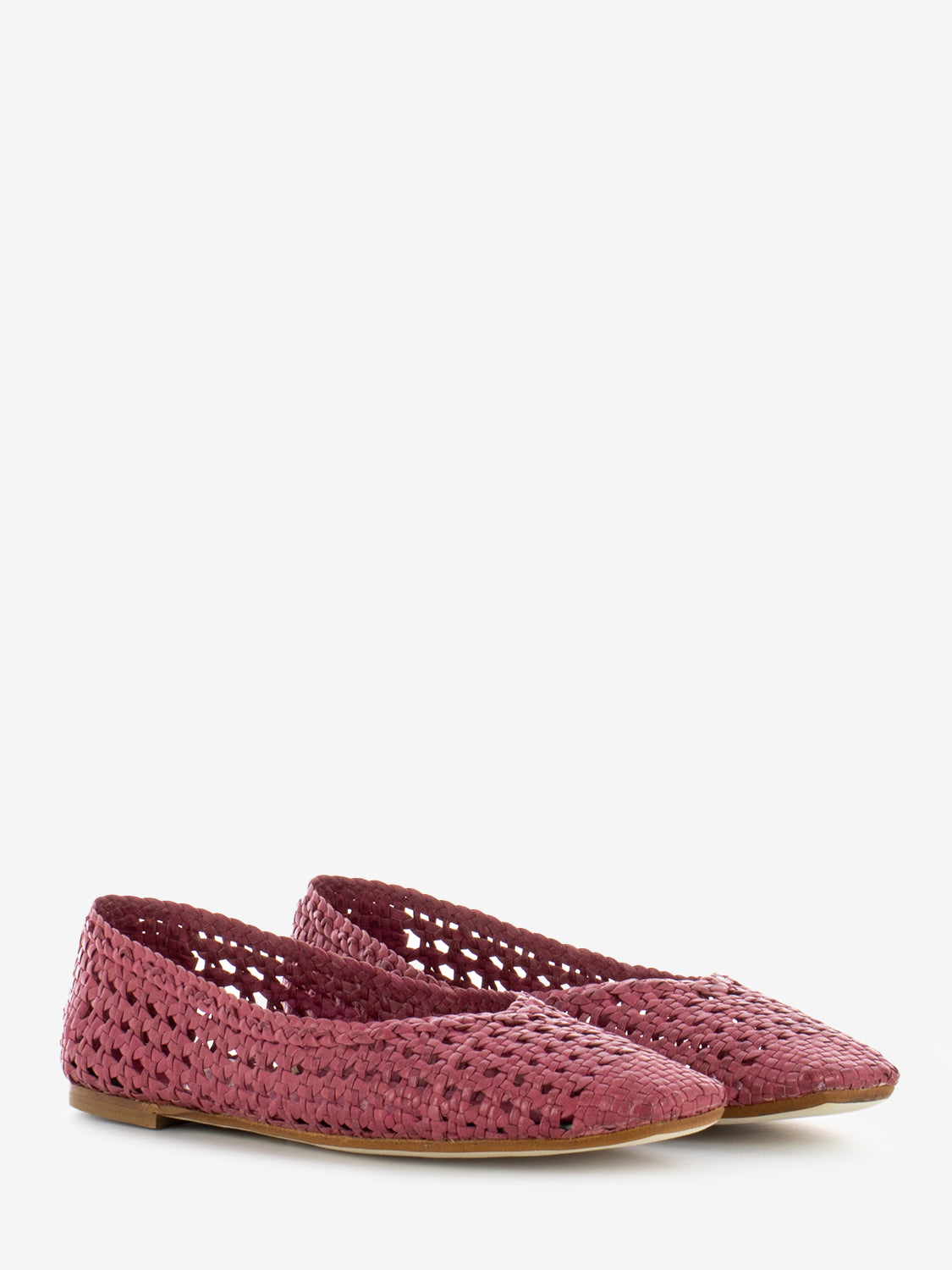 Ballerina Corfù intreccio magenta