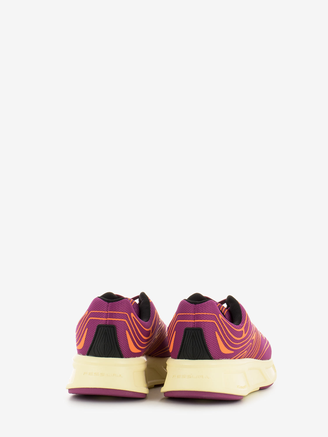Runflex #01 fuchsia / mandarin sneakers