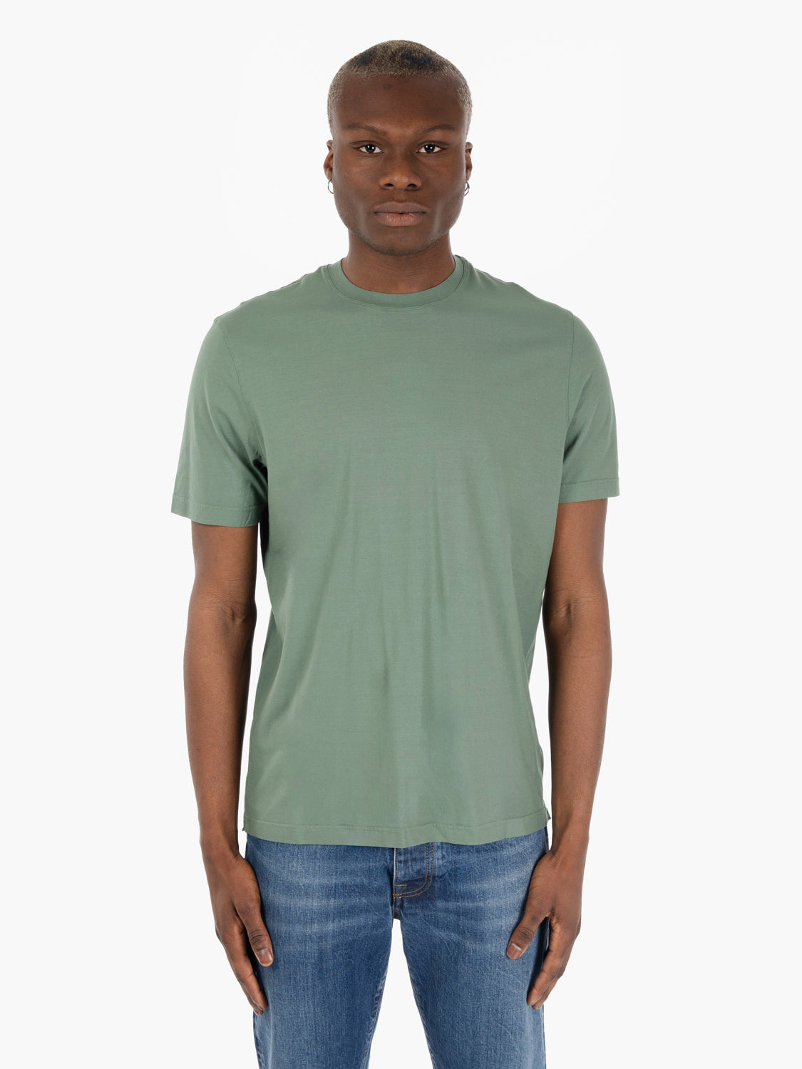 T-shirt crêpe salvia