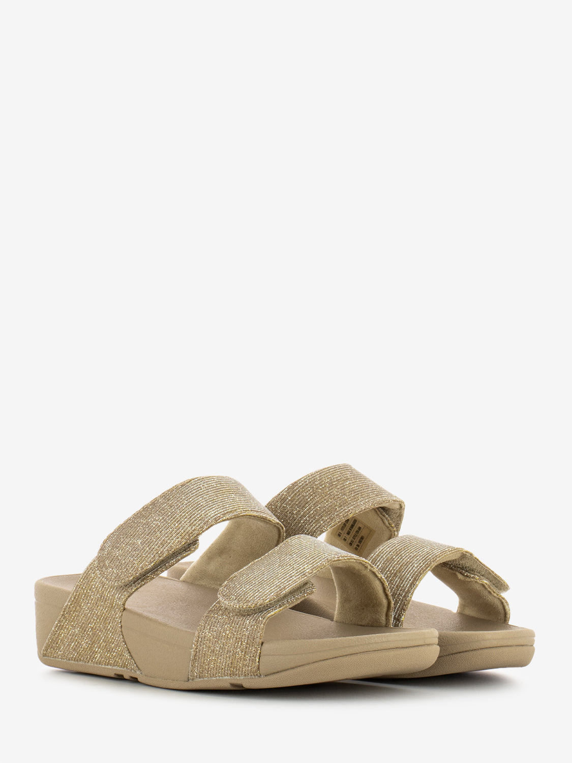 Ciabatte Lulu adjustable glitter oro