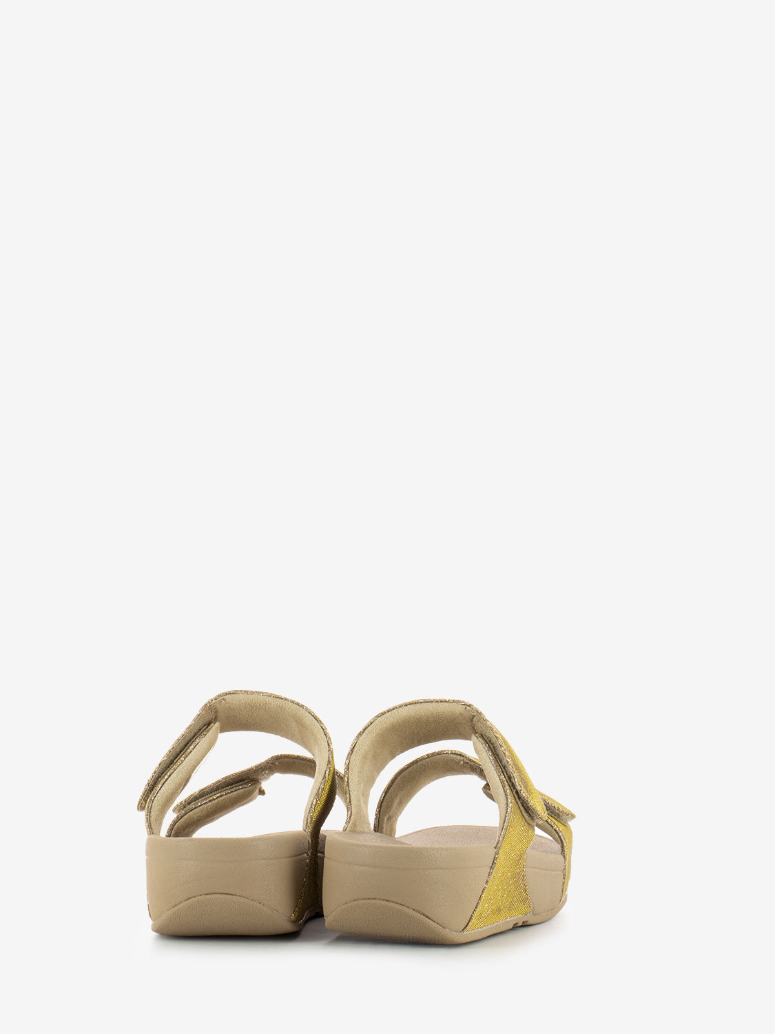 Ciabatte Lulu adjustable glitter oro