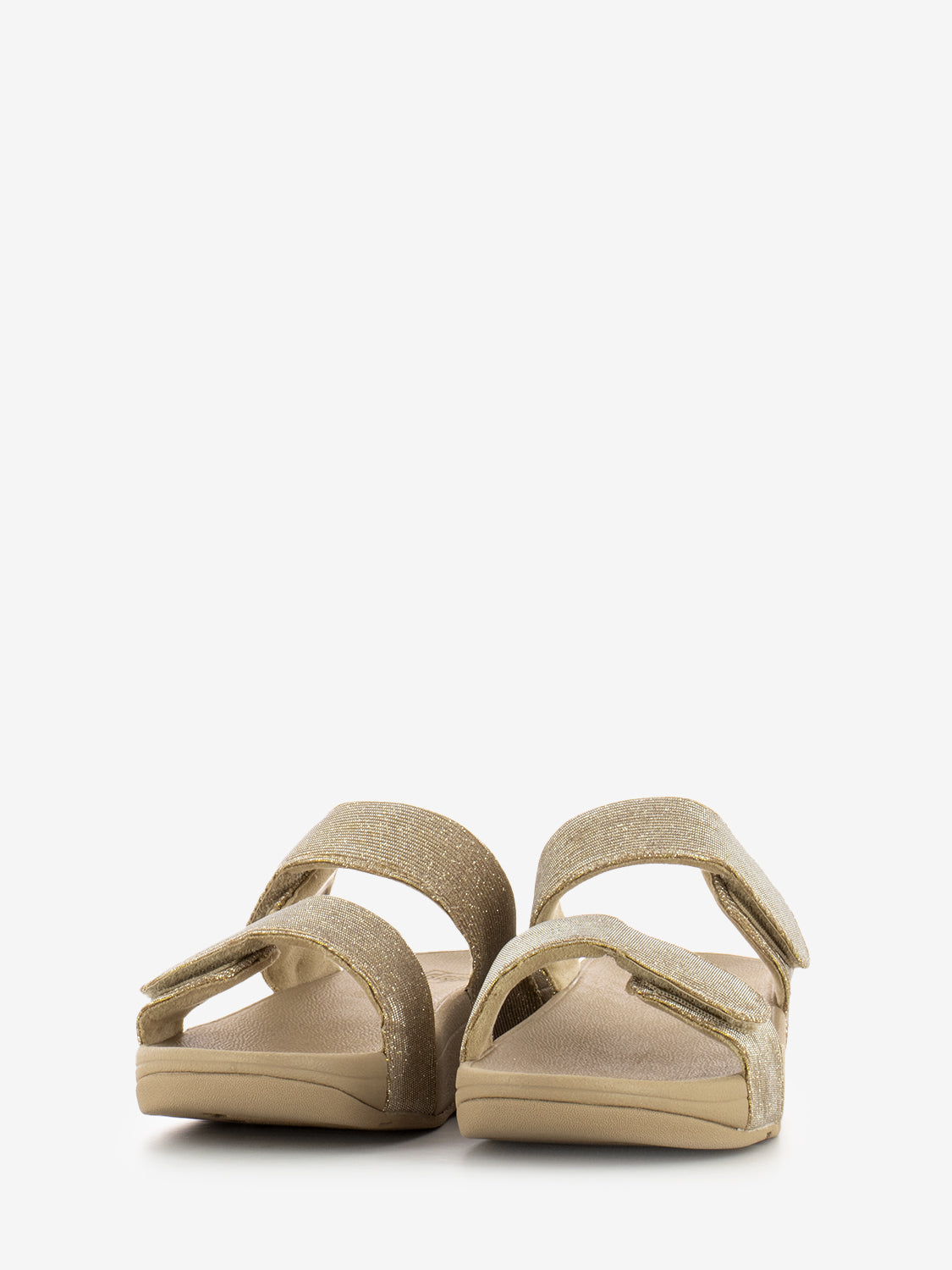 Ciabatte Lulu adjustable glitter oro