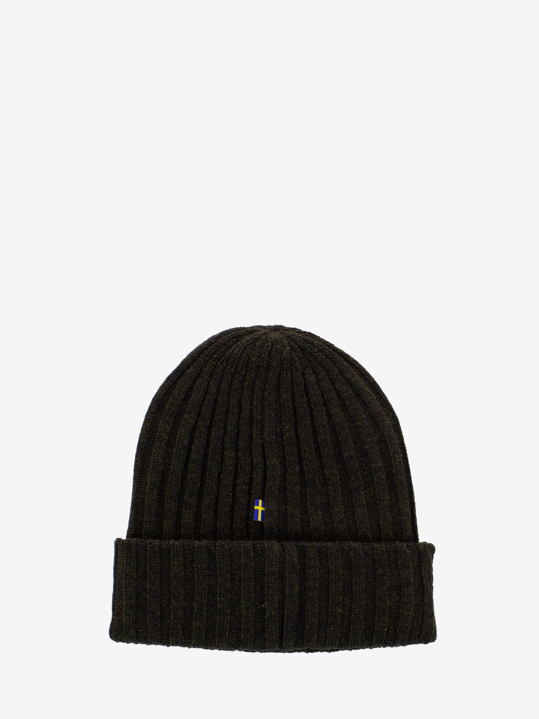 Byron Ribbed Beanie Dark Olive
