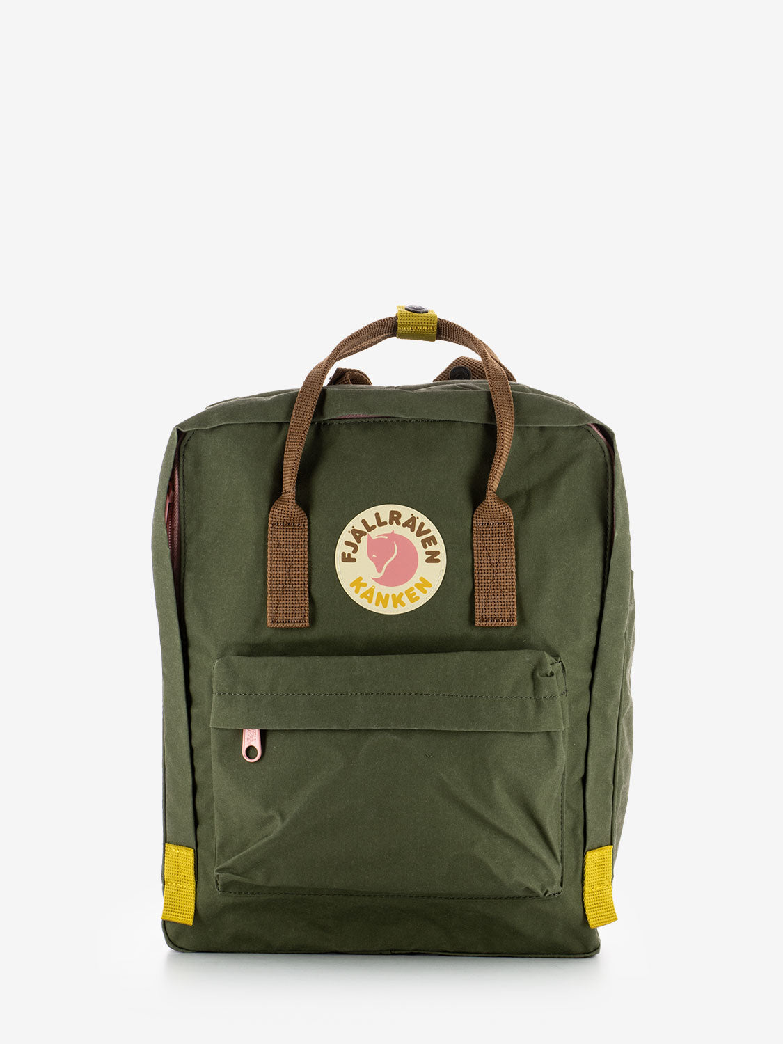 dark forest green kanken day backpack fjällräven Fjällräven - Kanken Koncept super green / khaki