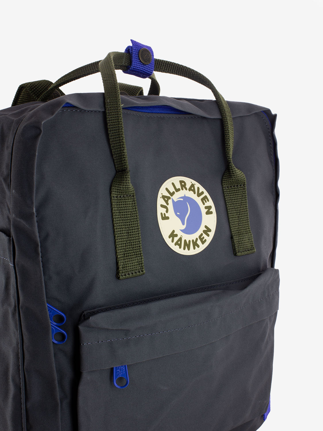 Kanken Koncept super grey / green / blue