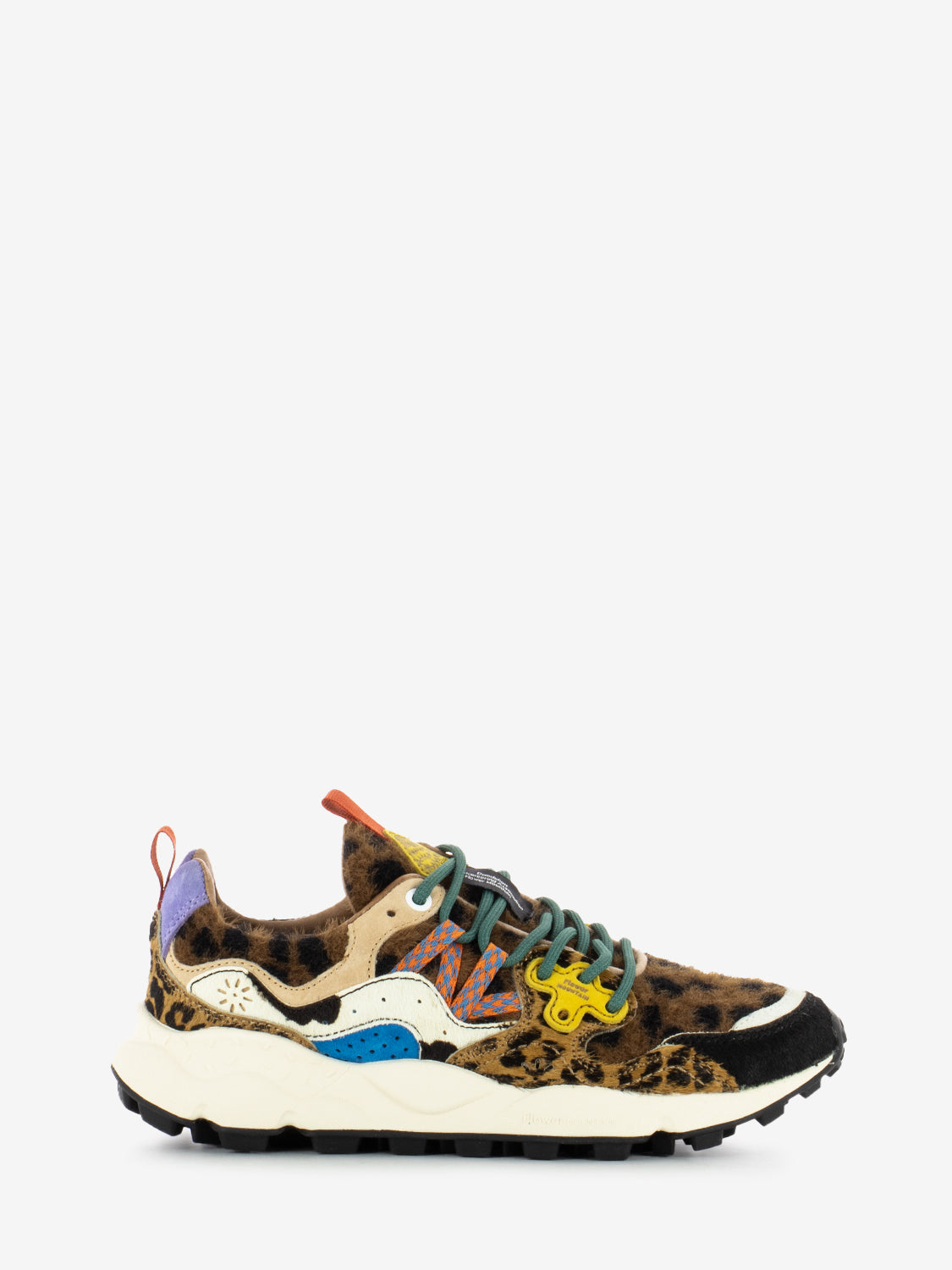 Sneakers Yamano 3 uni sude / cavallino animalier