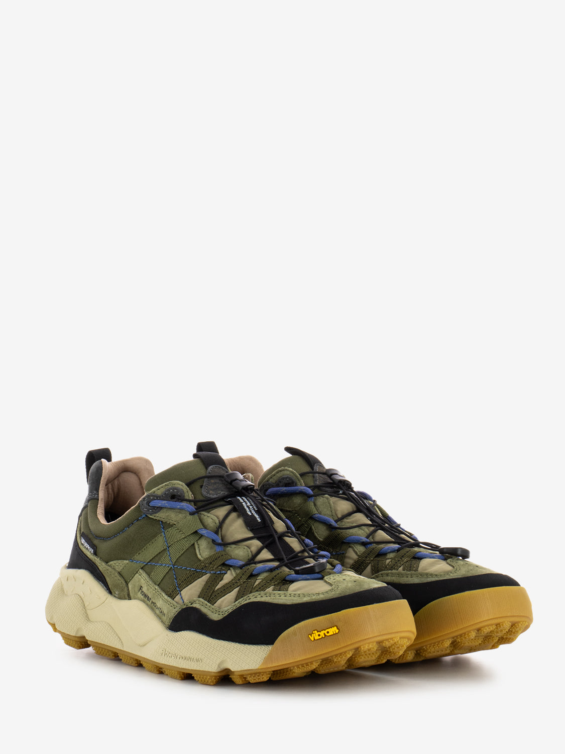 Iwano suede nylon light brown / taupe sneakers
