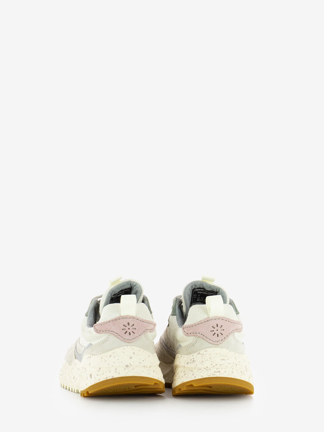 Wave Hairy velour suede white
