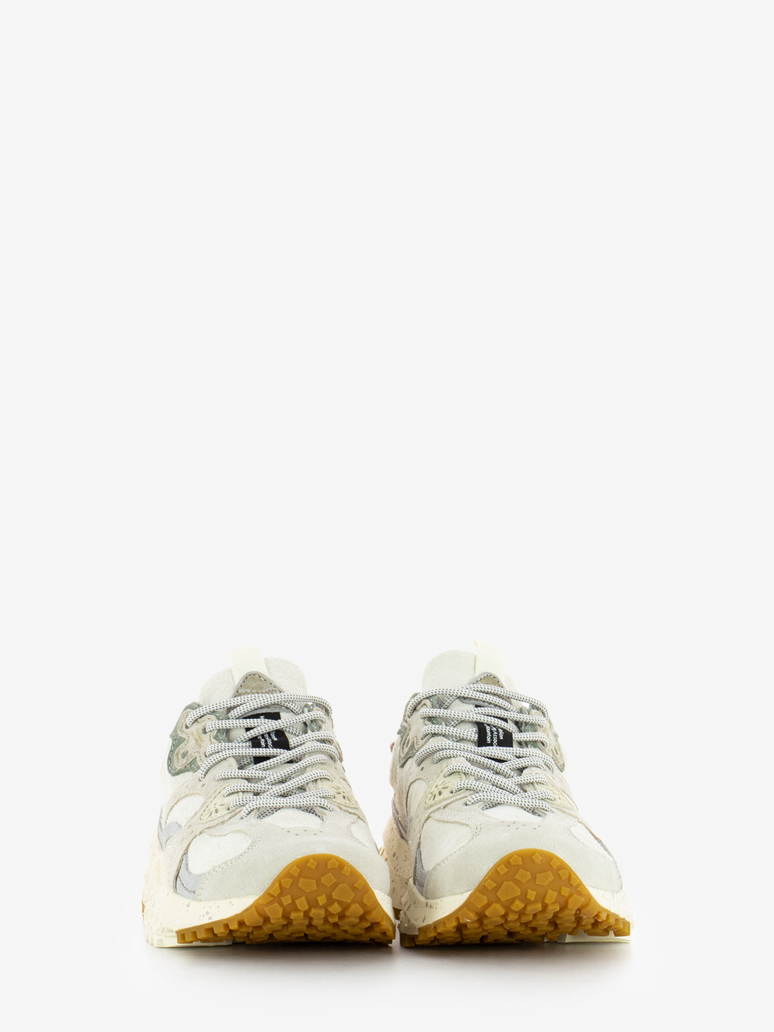 Wave Hairy velour suede white