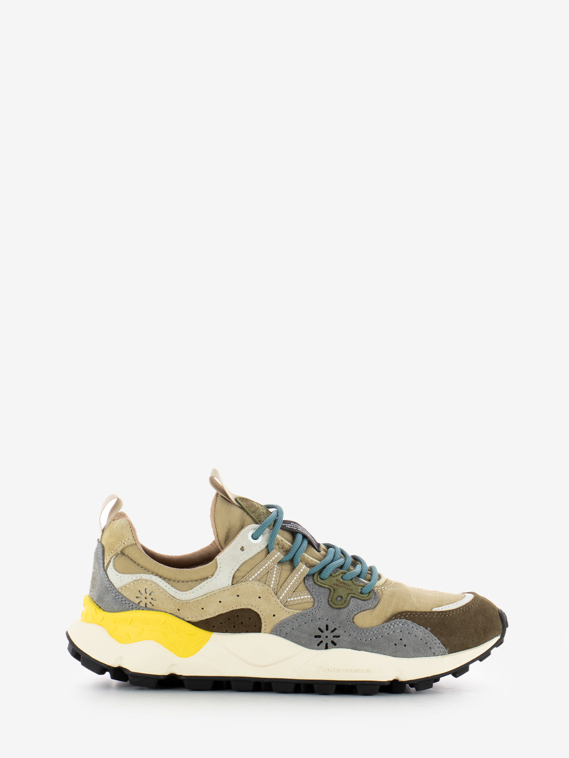 Yamano 3 M suede nylon ripstop brown / grey