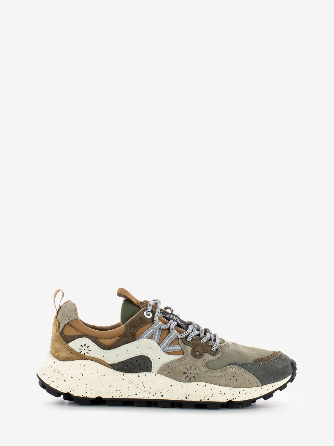 Yamano 3 man suede nylon grey / onion