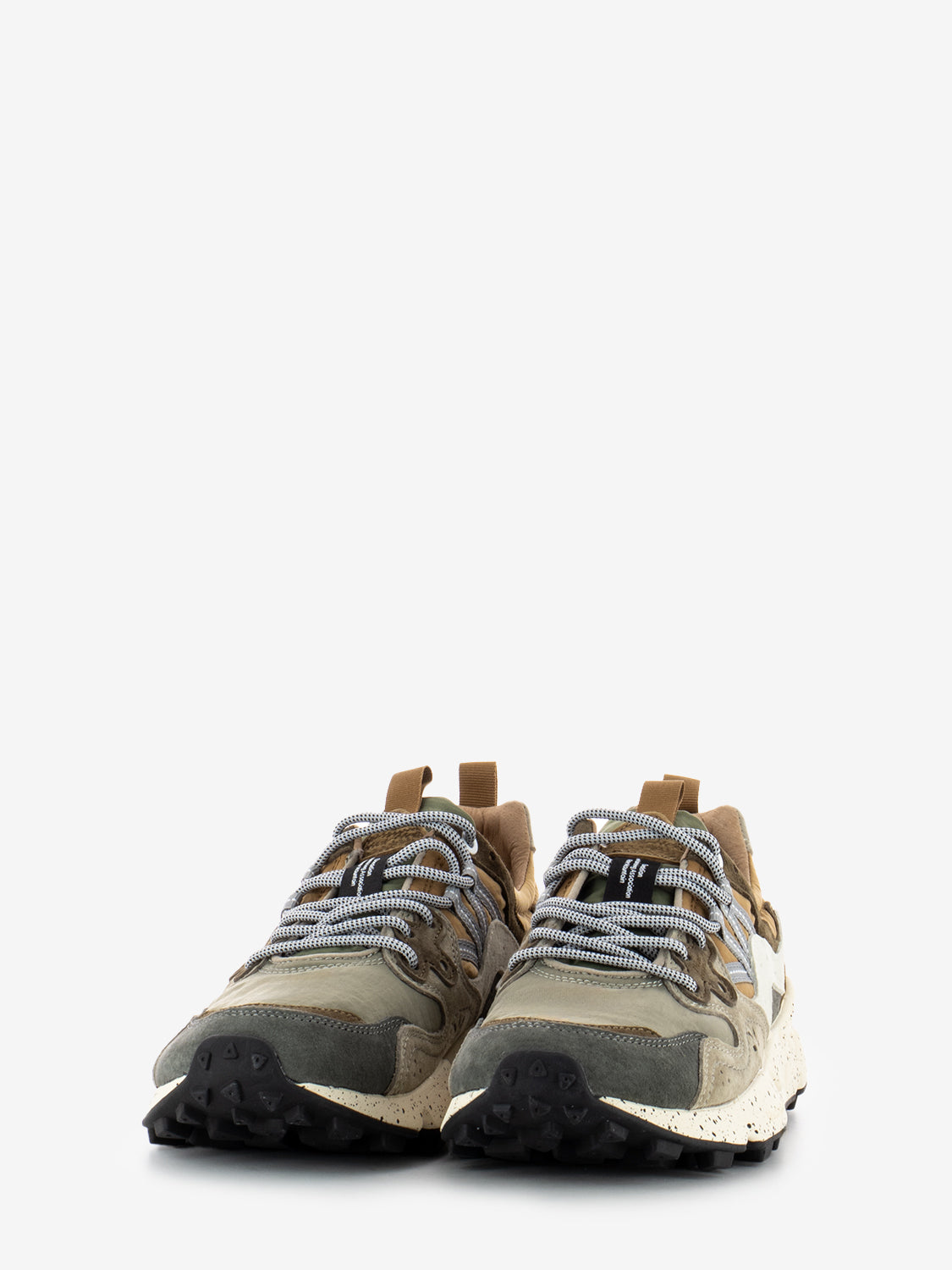 Yamano 3 man suede nylon grey / onion