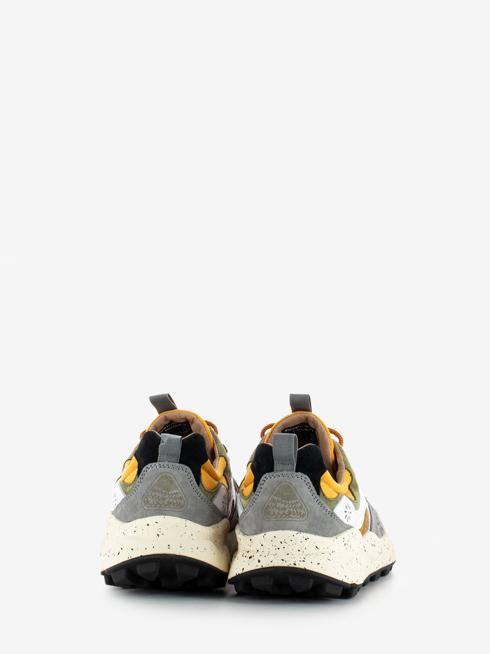 Yamano 3 man suede nylon warm brown / mustard
