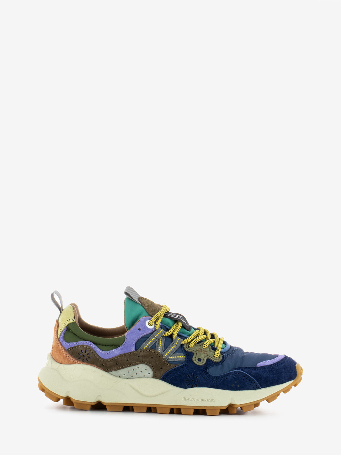 Yamano 3 suede nylon navy / light blu