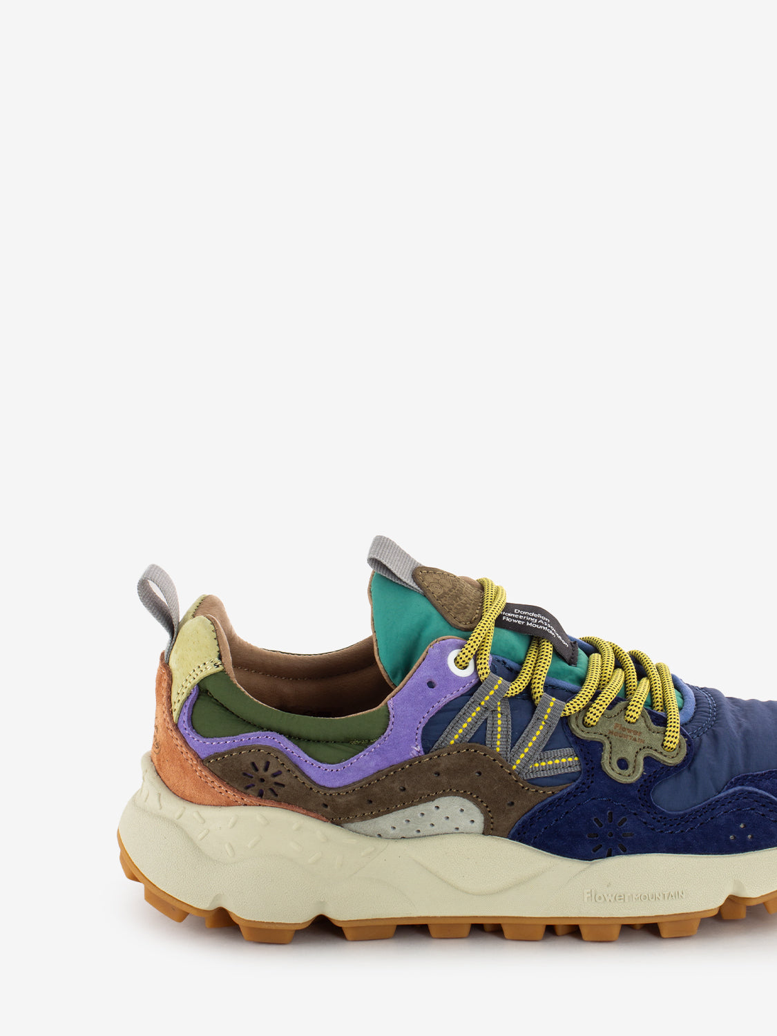 Yamano 3 suede nylon navy / light blu