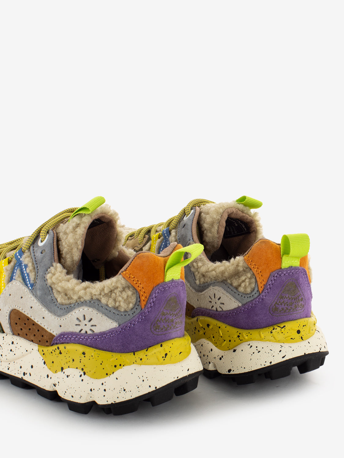 Yamano 3 suede / teddy multicolor