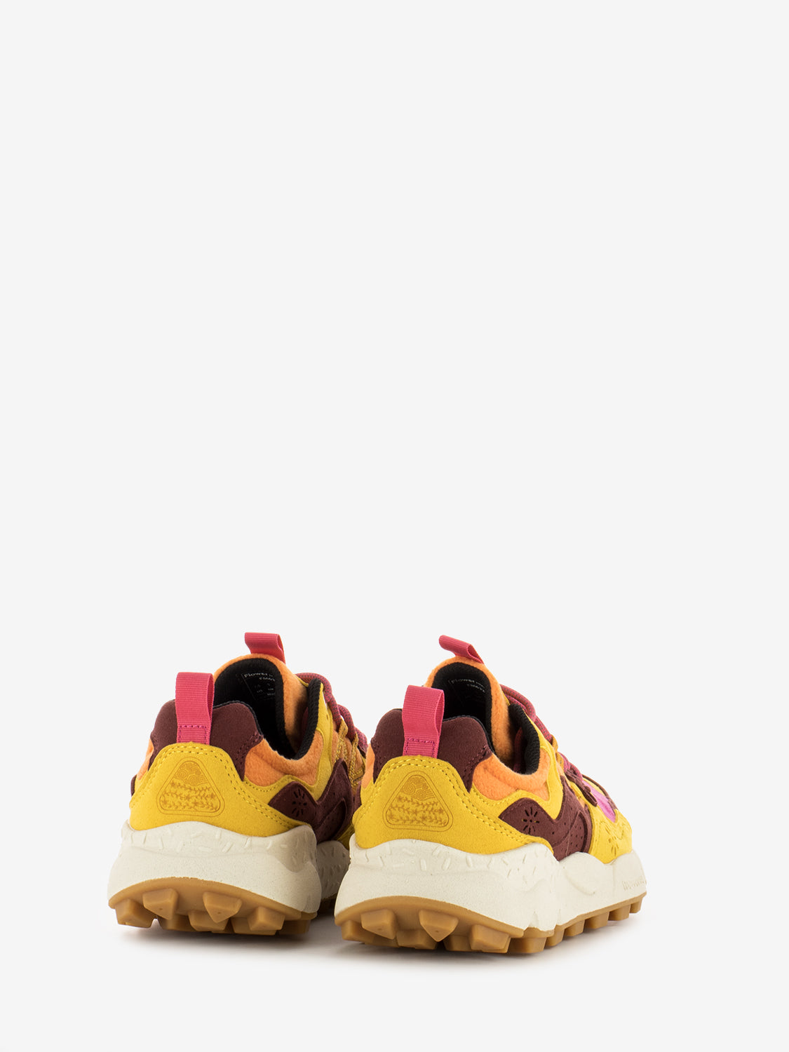 Yamano 3 Uni Eco Suede Eco Fleece fuchsia / orange