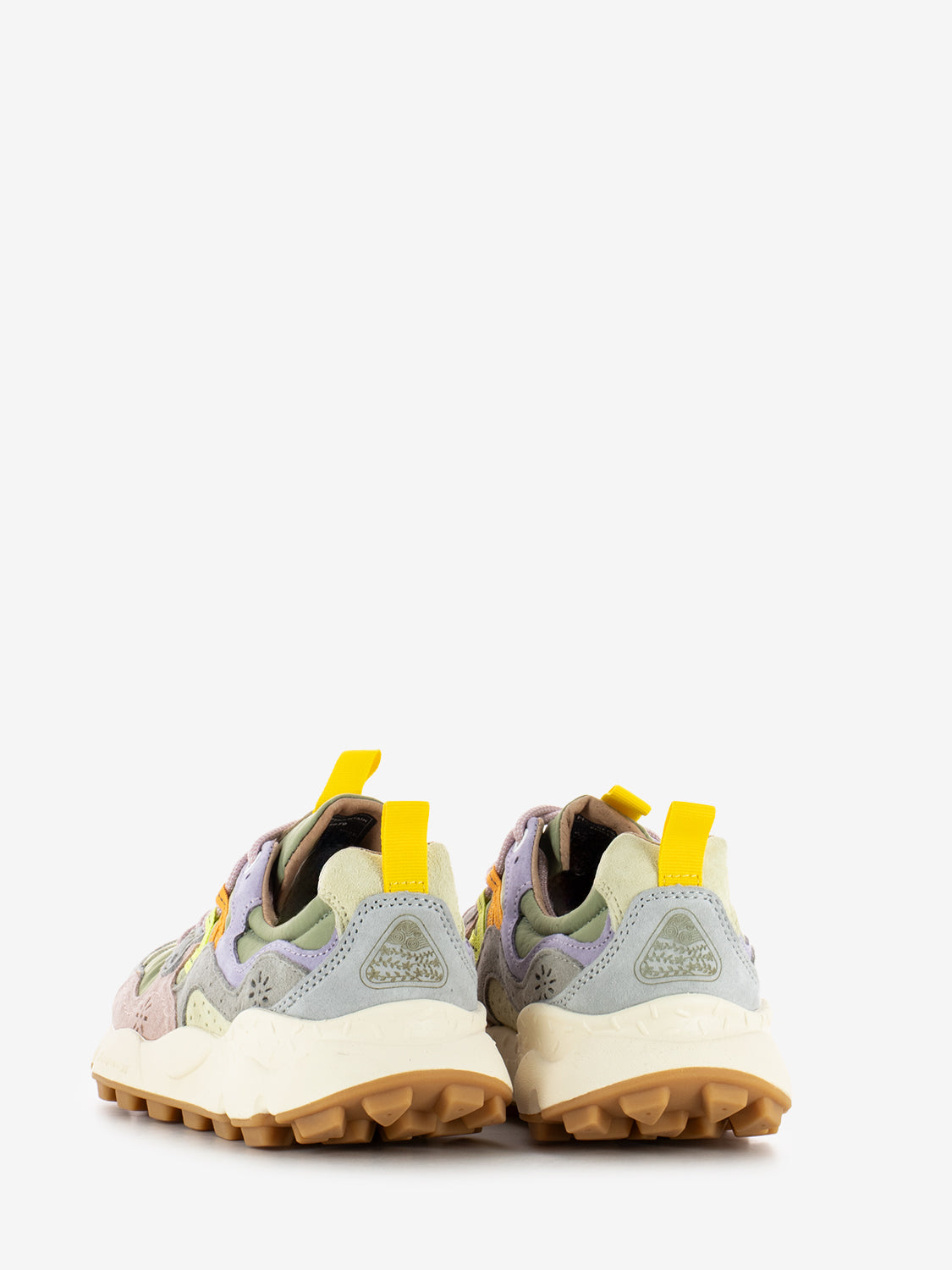 Yamano 3 woman suede e nylon light grey / grey / cipria