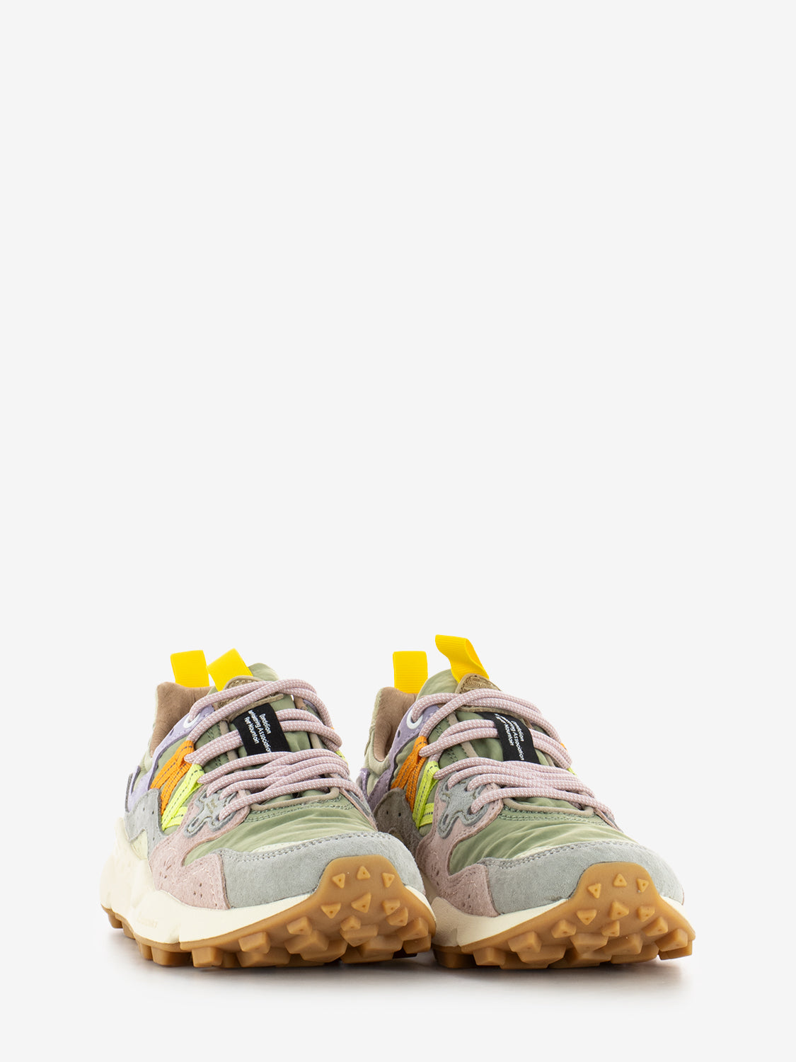 Yamano 3 woman suede e nylon light grey / grey / cipria