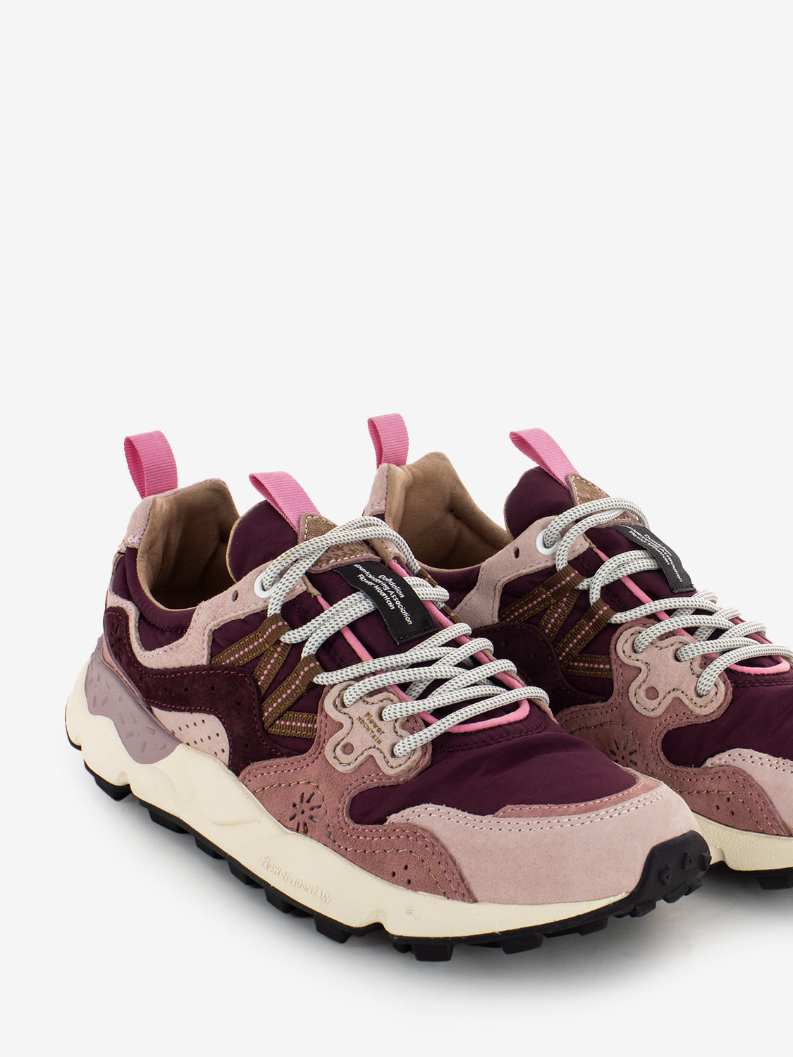 Yamano 3 woman suede e nylon light rose / pink / brown