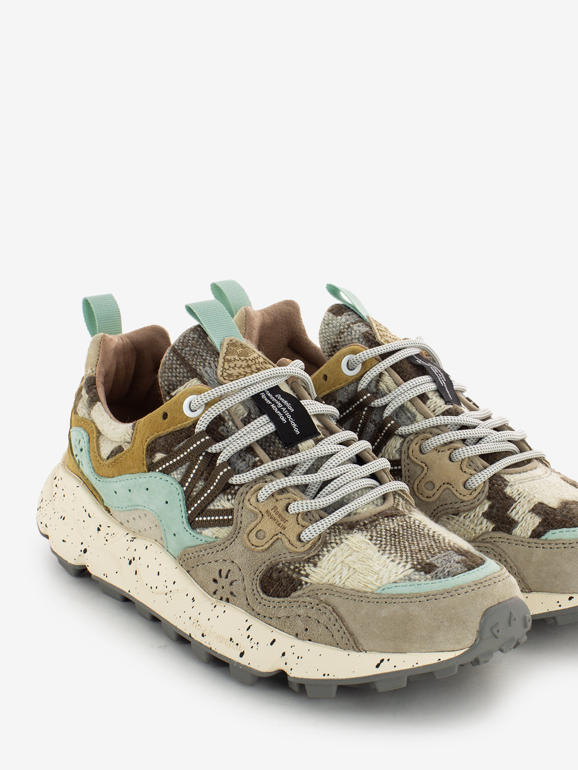 Yamano 3 woman taupe / milk / mustard