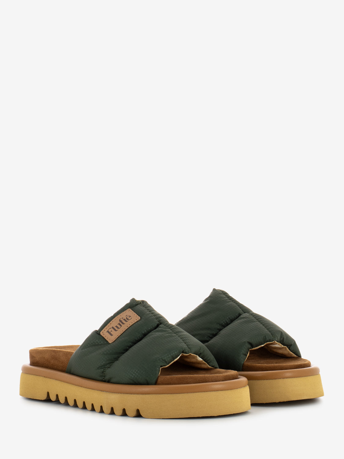 Classic line khaki slipper