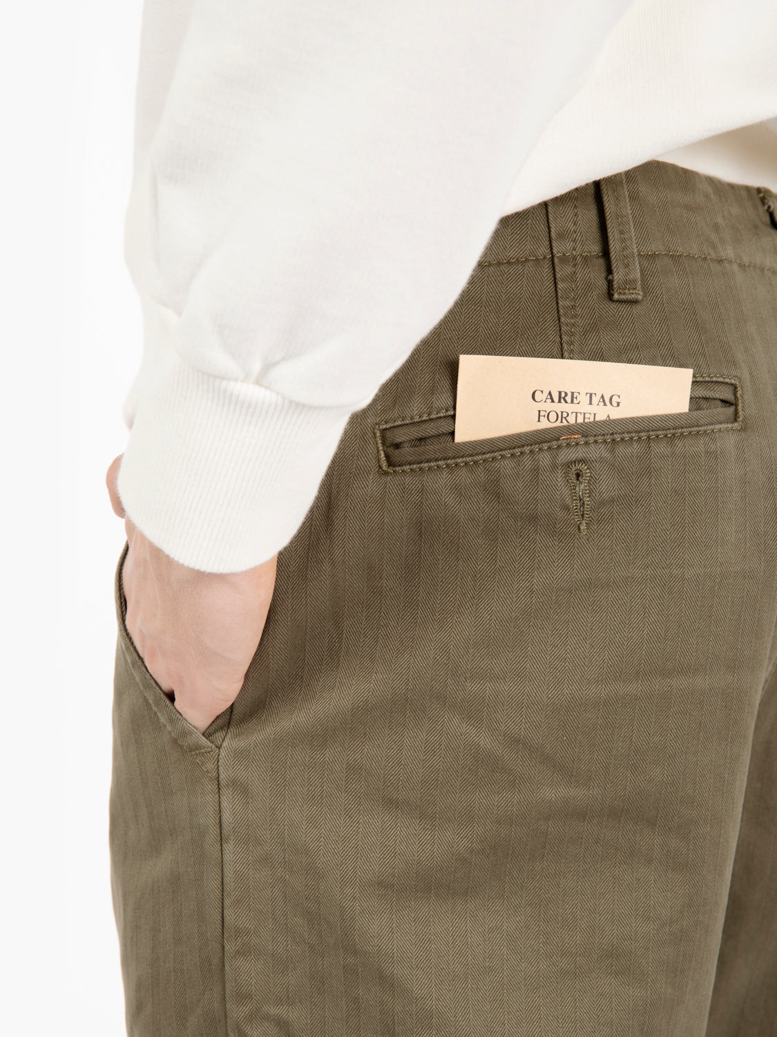 Chino trousers green