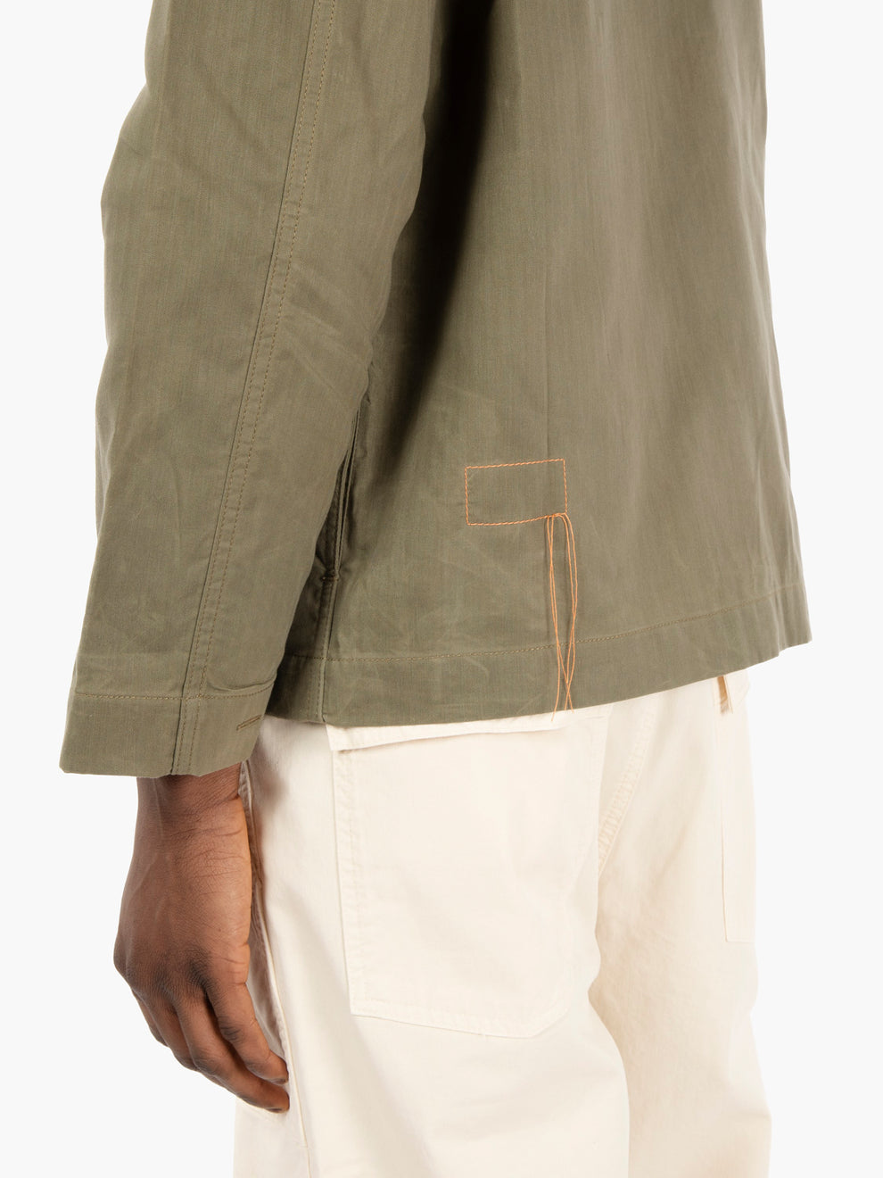 Cotton over shirt Solomon sage