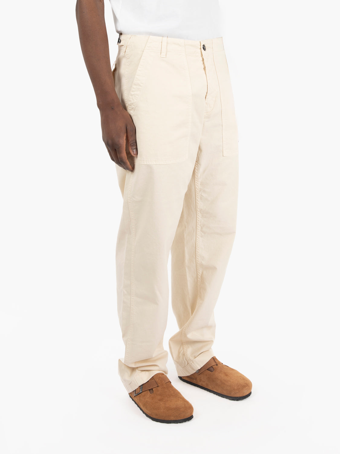 New Fatigue trousers white
