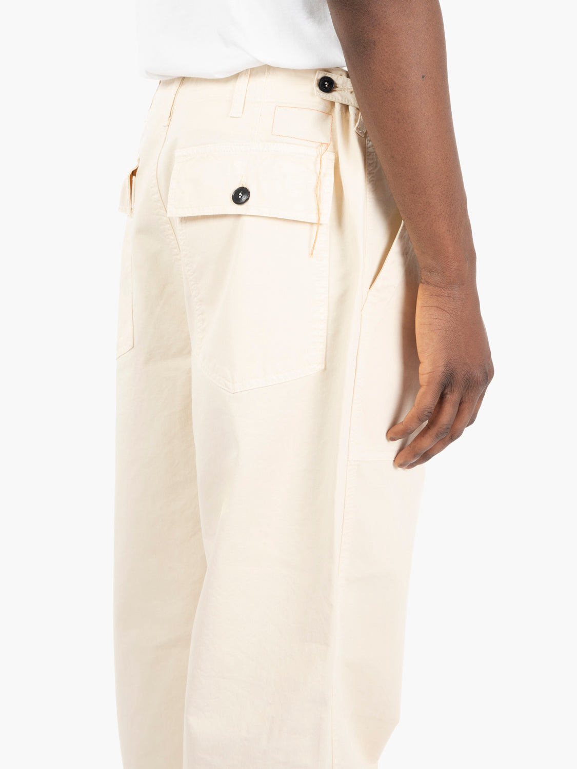 New Fatigue trousers white