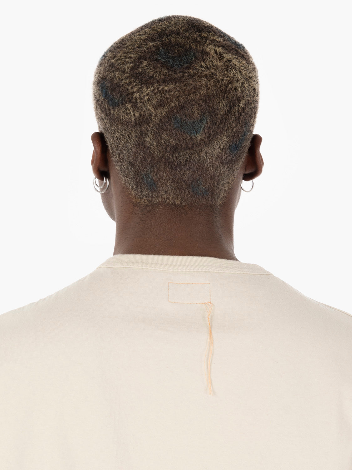 Japanese t-shirt with patch pocket natural