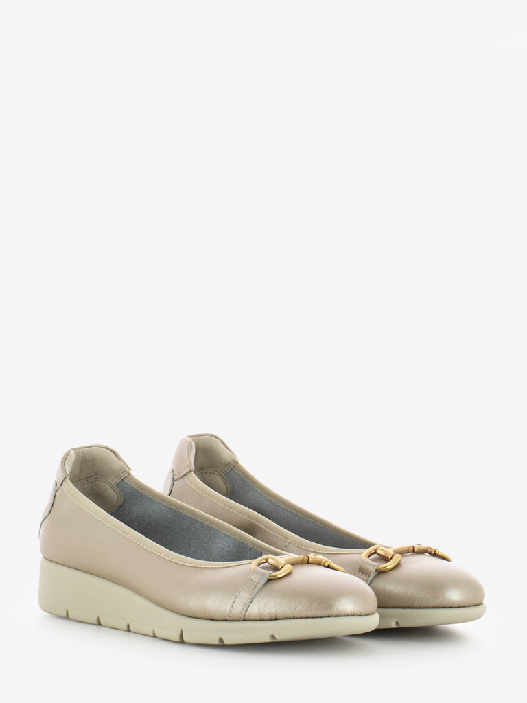 FRAU - Ballerina superflex laminata platino