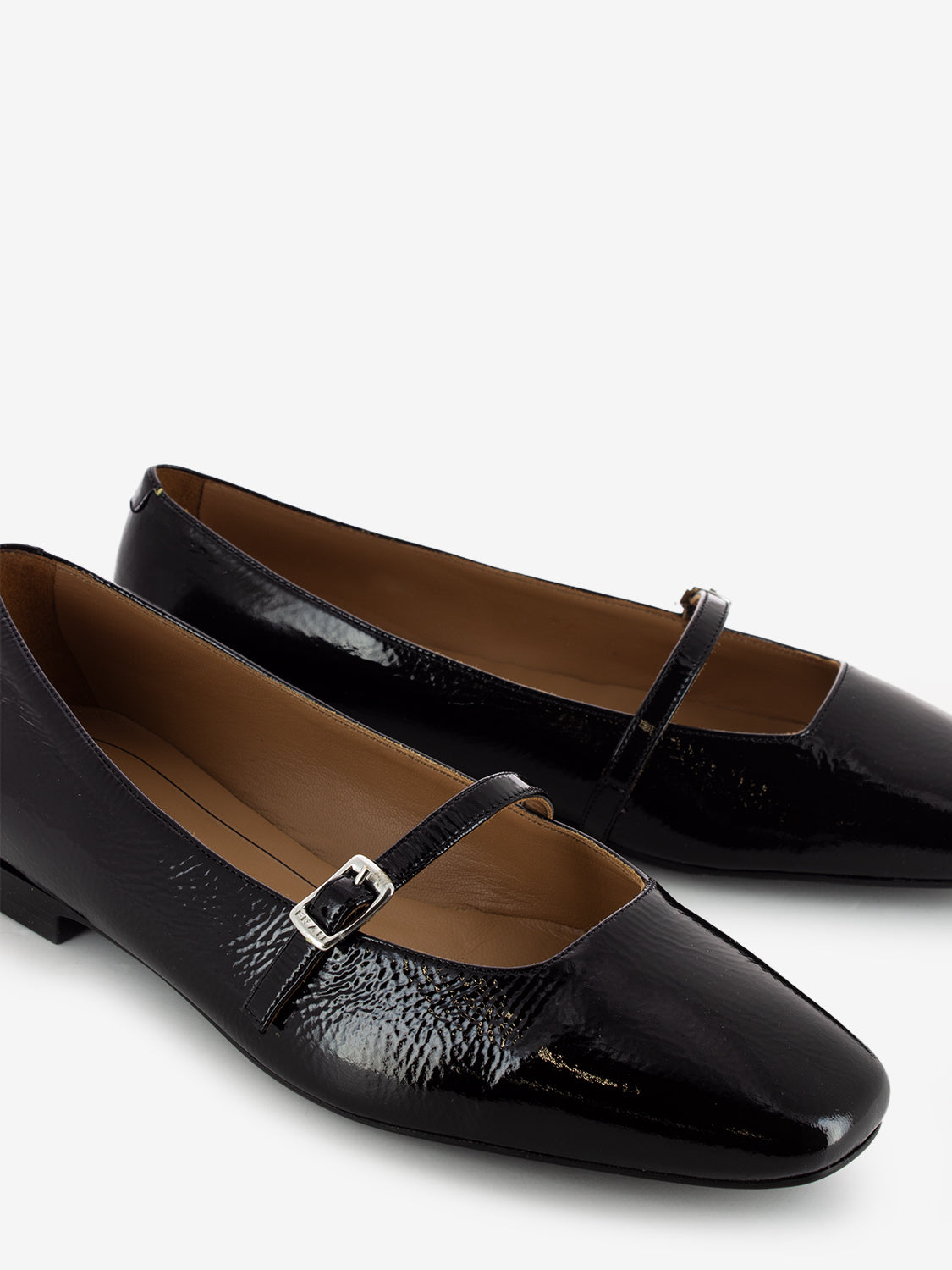 Ballerine Venus in vernice nere