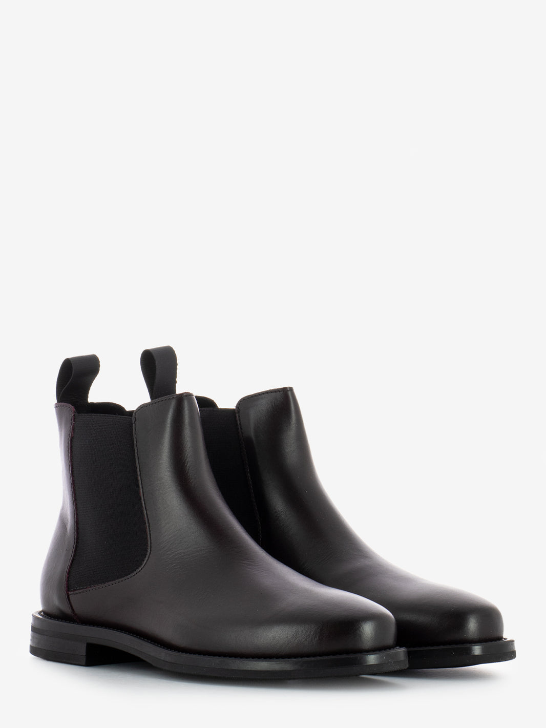 Beatles in pelle bordeaux