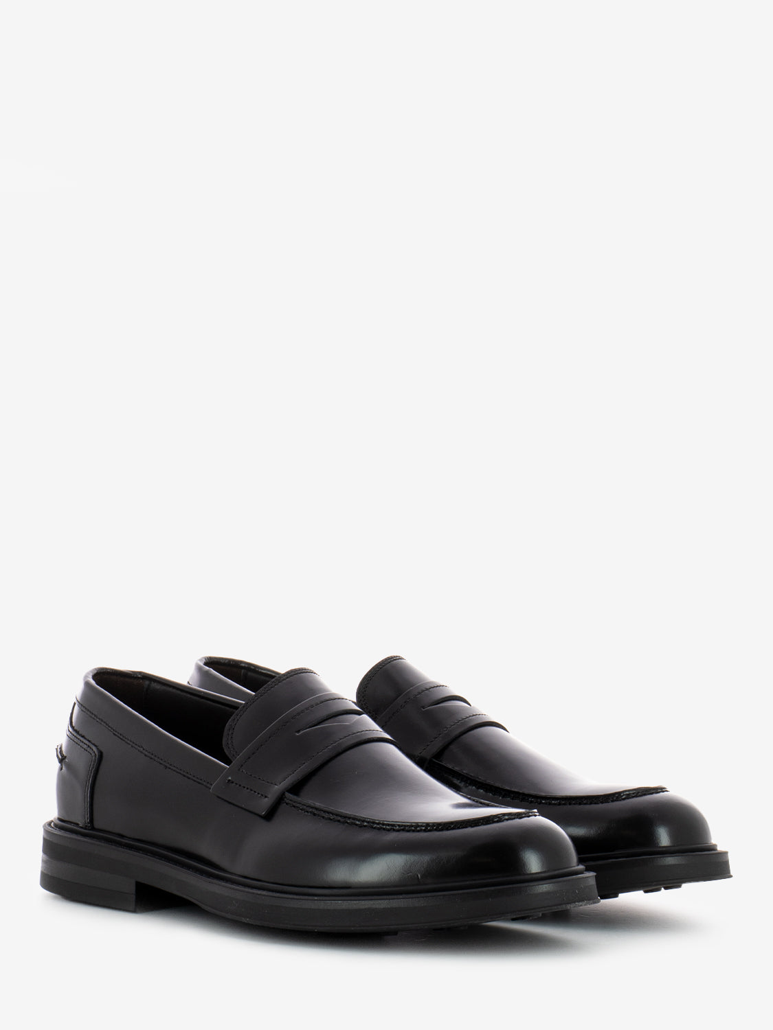Bristol Black Moccasins