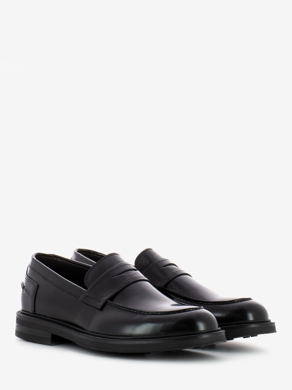 Bristol Black Moccasins