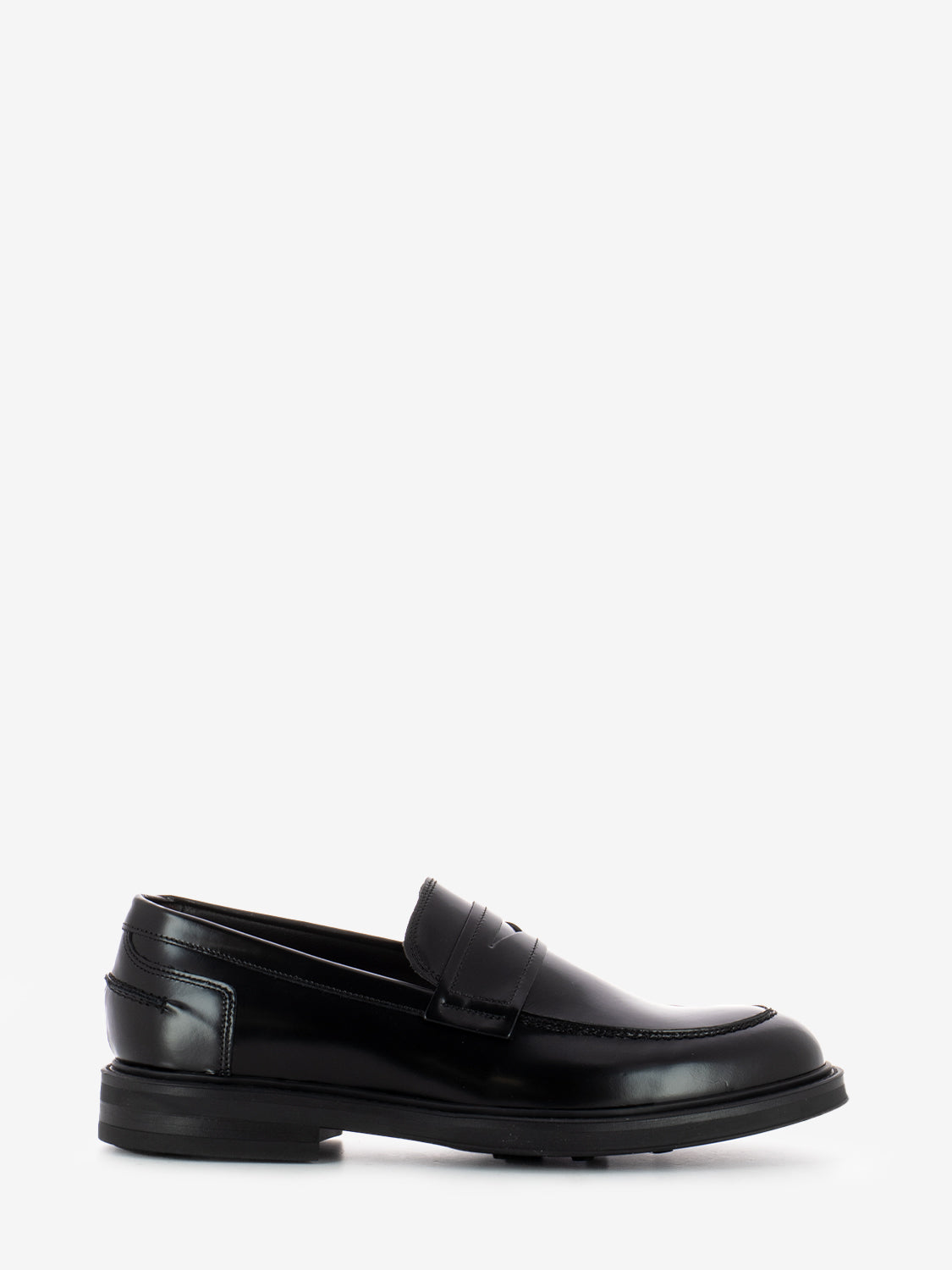 Bristol Black Moccasins