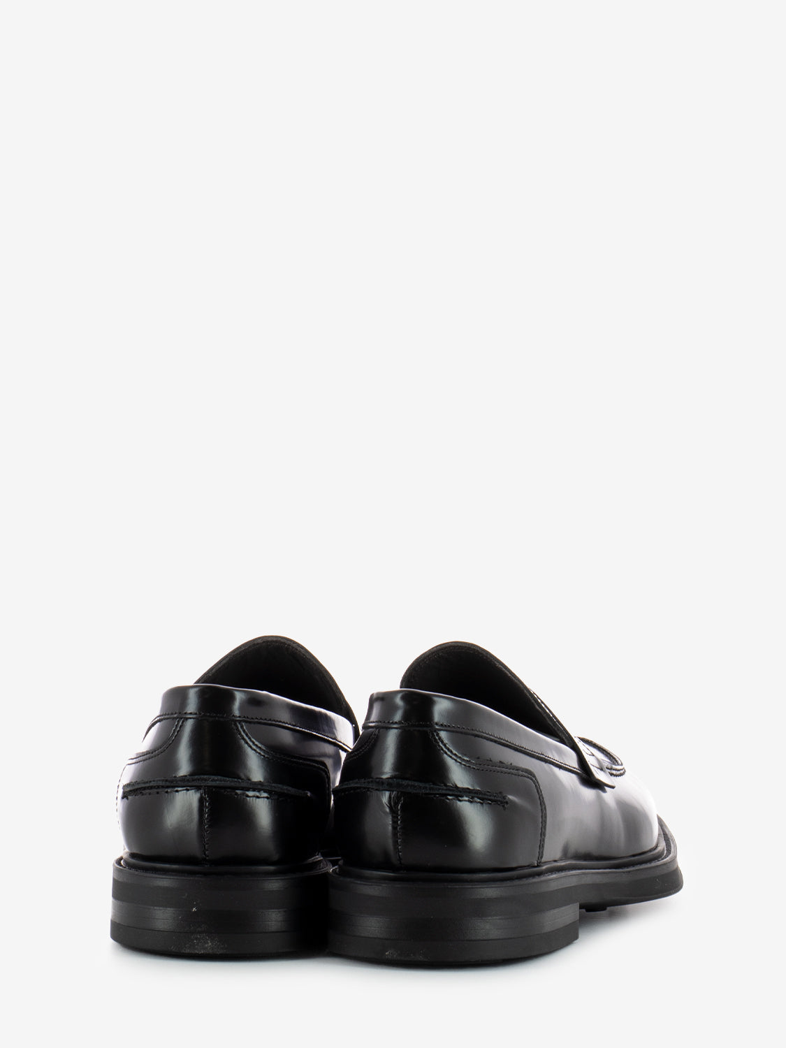 Bristol Black Moccasins