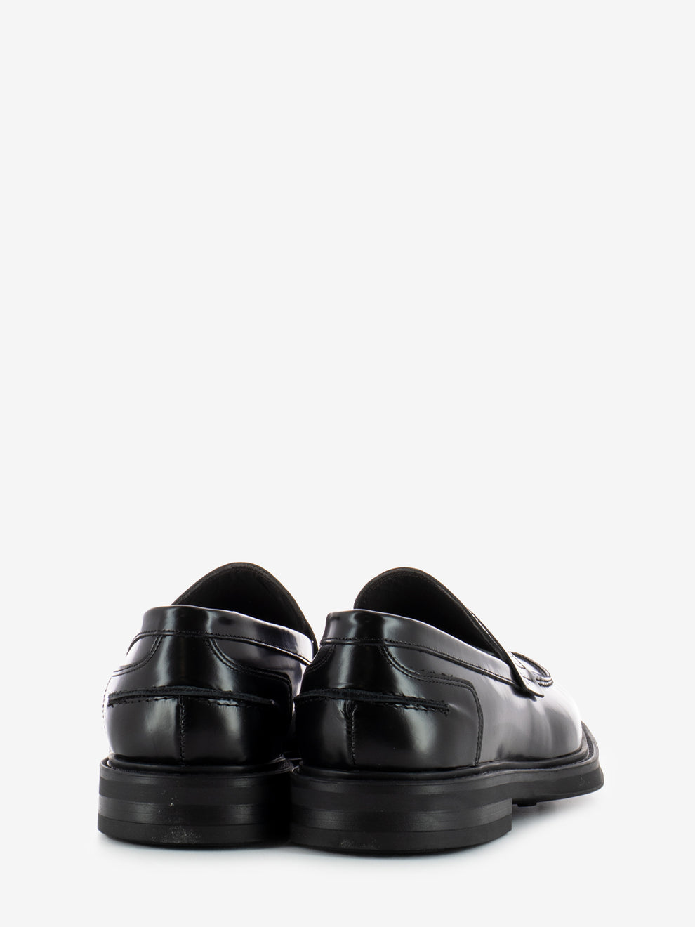 Bristol Black Moccasins