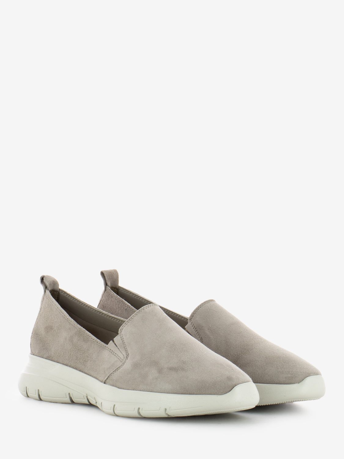 Taupe Deer Moccasins