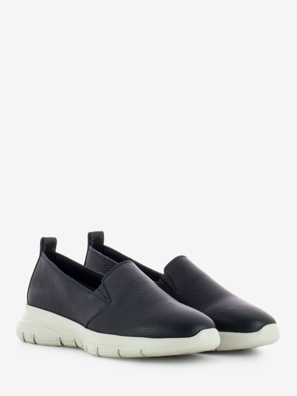 Eagle Moccasins Blue Leather